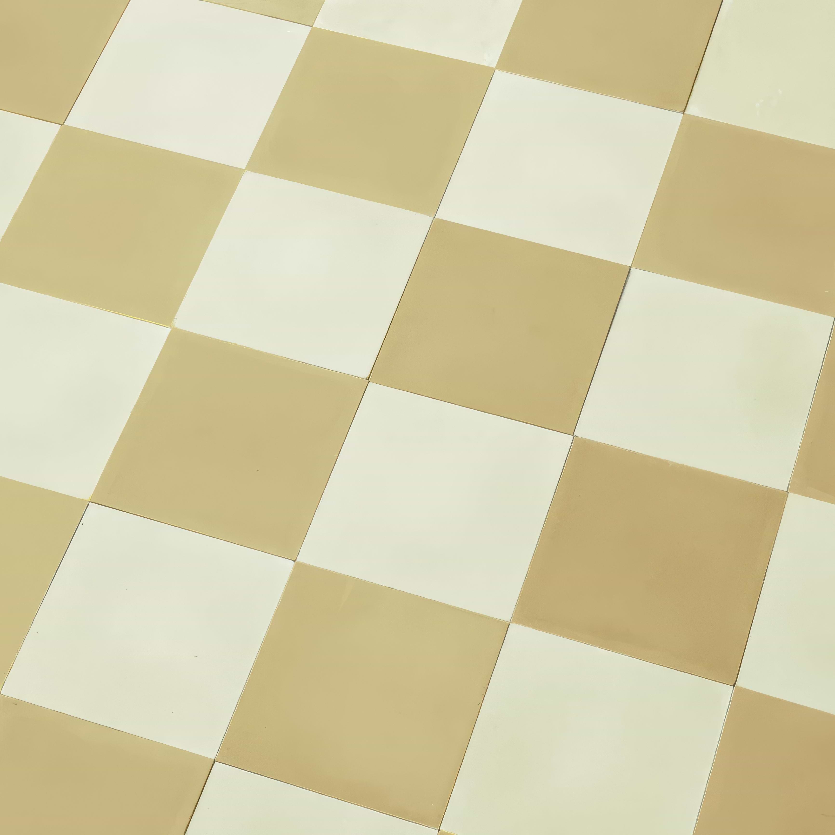 Sweet Yellow Square Tile - Hyperion Tiles