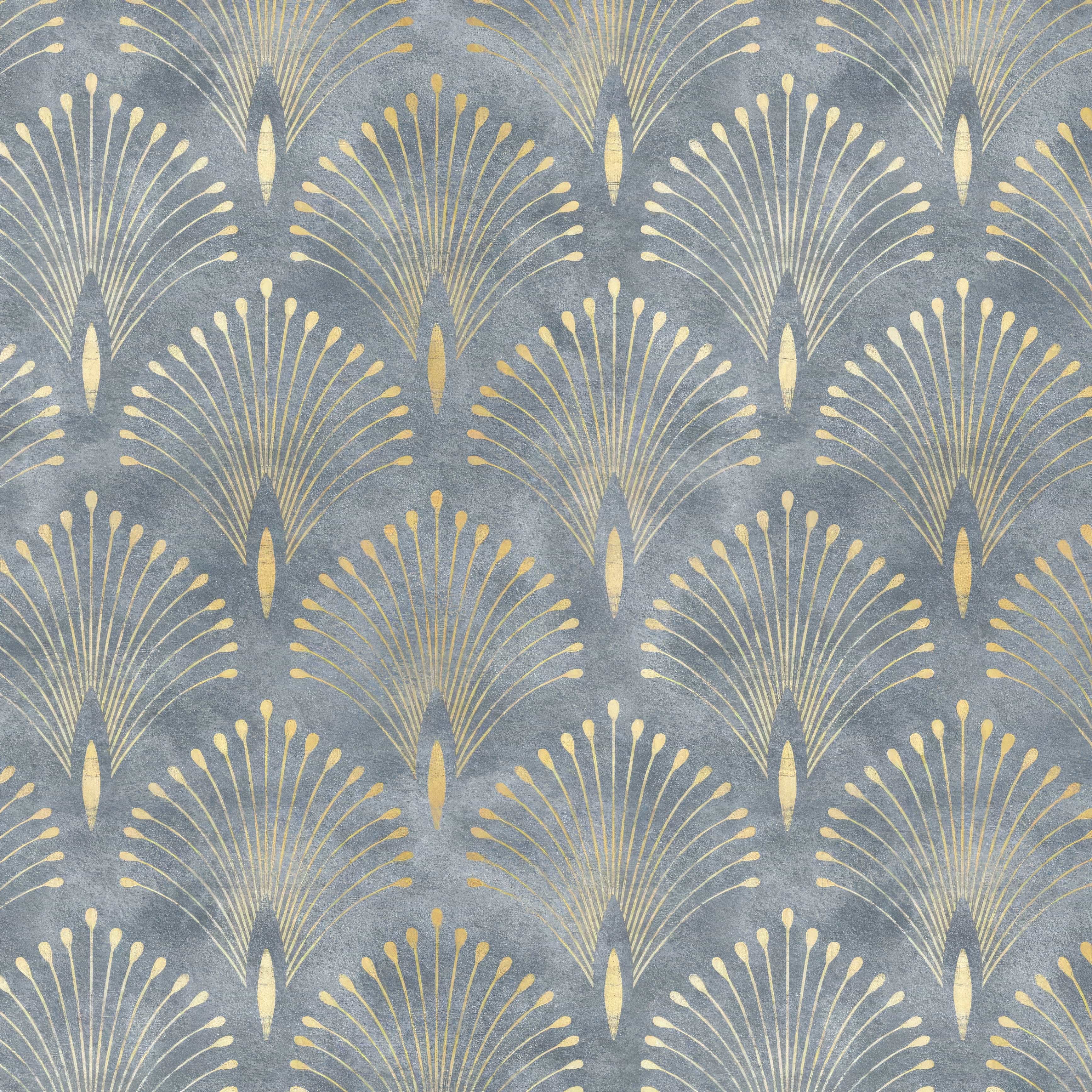 Shower Panel Art Deco Peacock By Hyperion Tiles