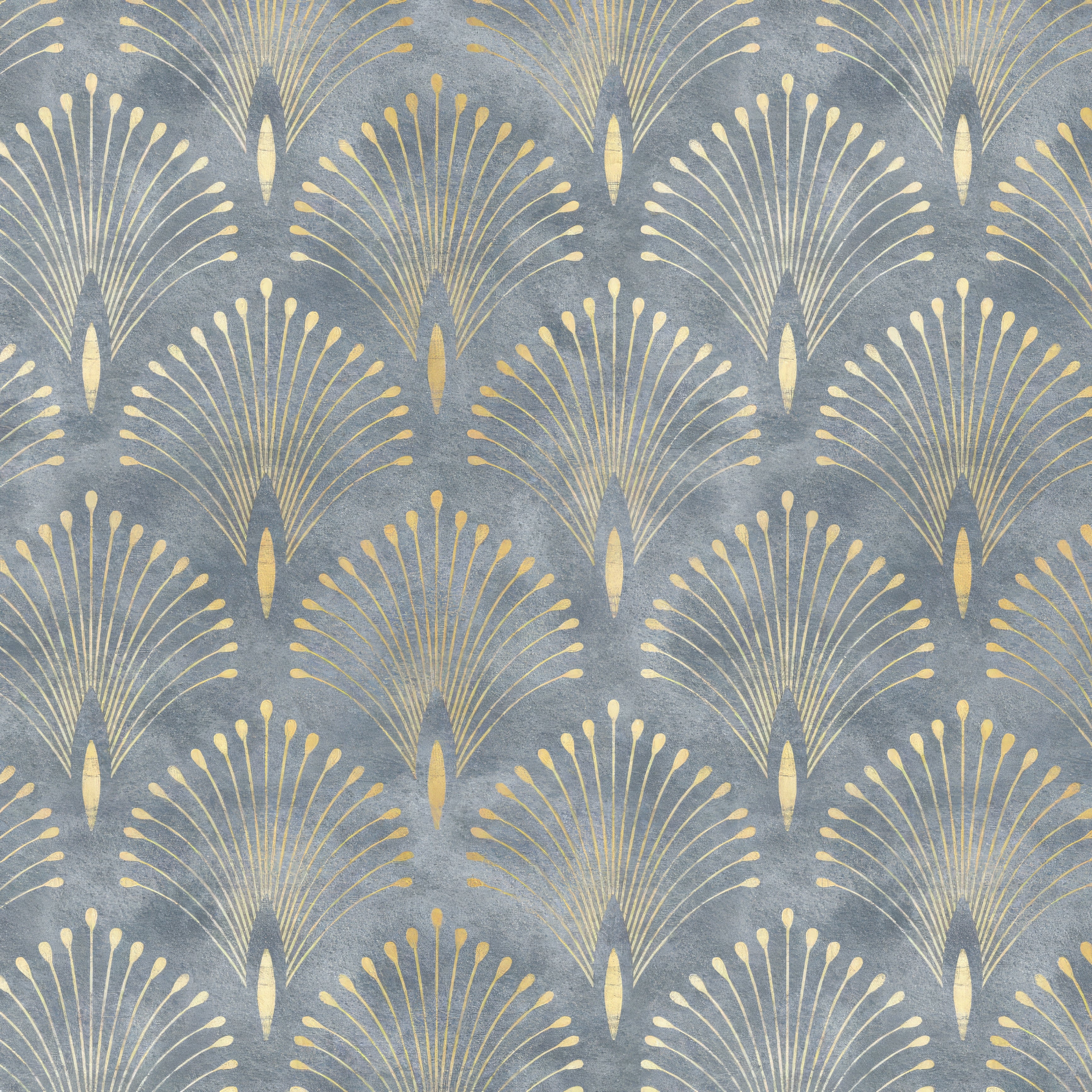 Shower Panel Art Deco Peacock By Hyperion Tiles