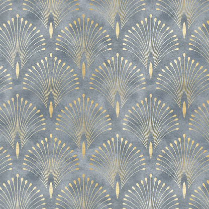 Shower Panel Art Deco Peacock By Hyperion Tiles