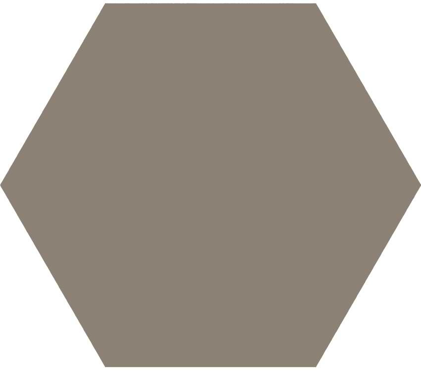 Timeless Hexagon Taupe Matt | Hyperion Tiles