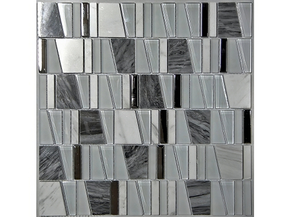 Trip Asi Gris Mosaic - Hyperion Tiles