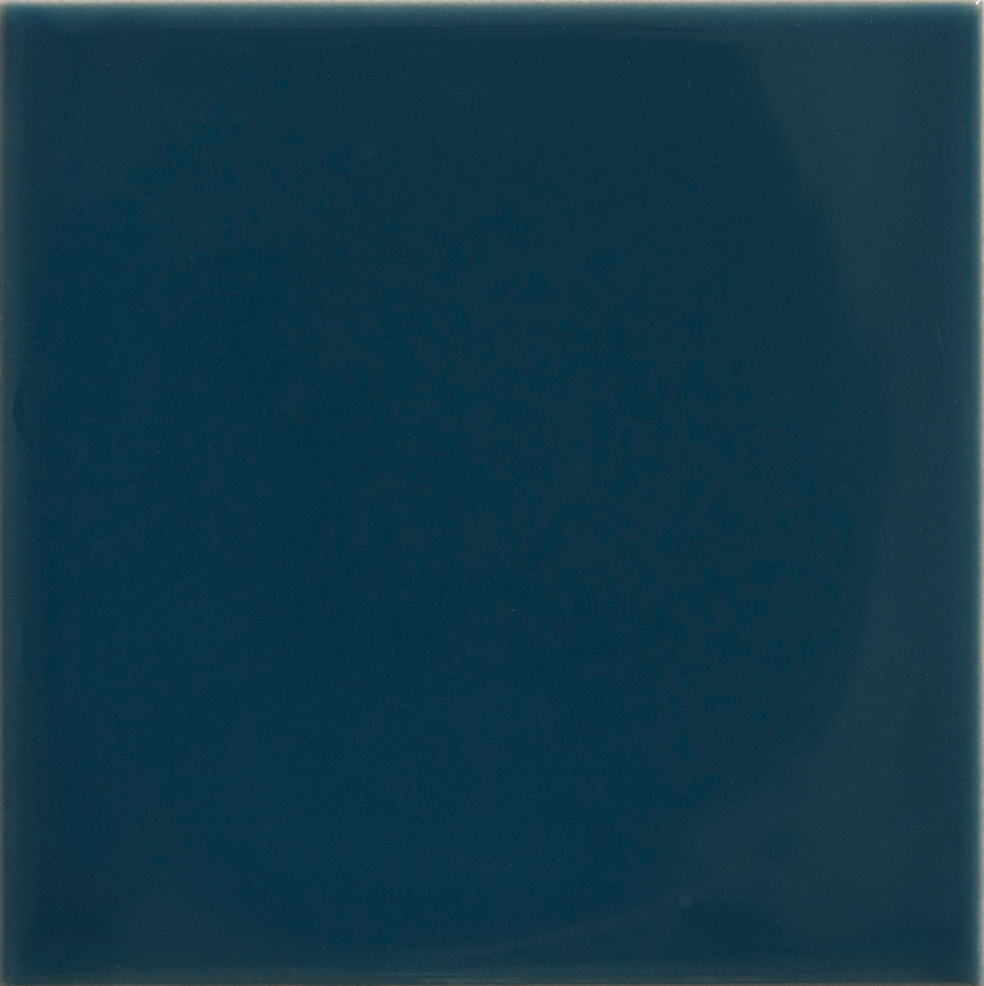 Tunstall Ceramic Peacock Blue Square - Hyperion Tiles