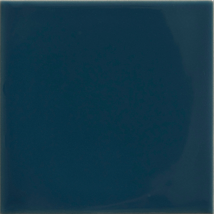 Tunstall Ceramic Peacock Blue Square - Hyperion Tiles