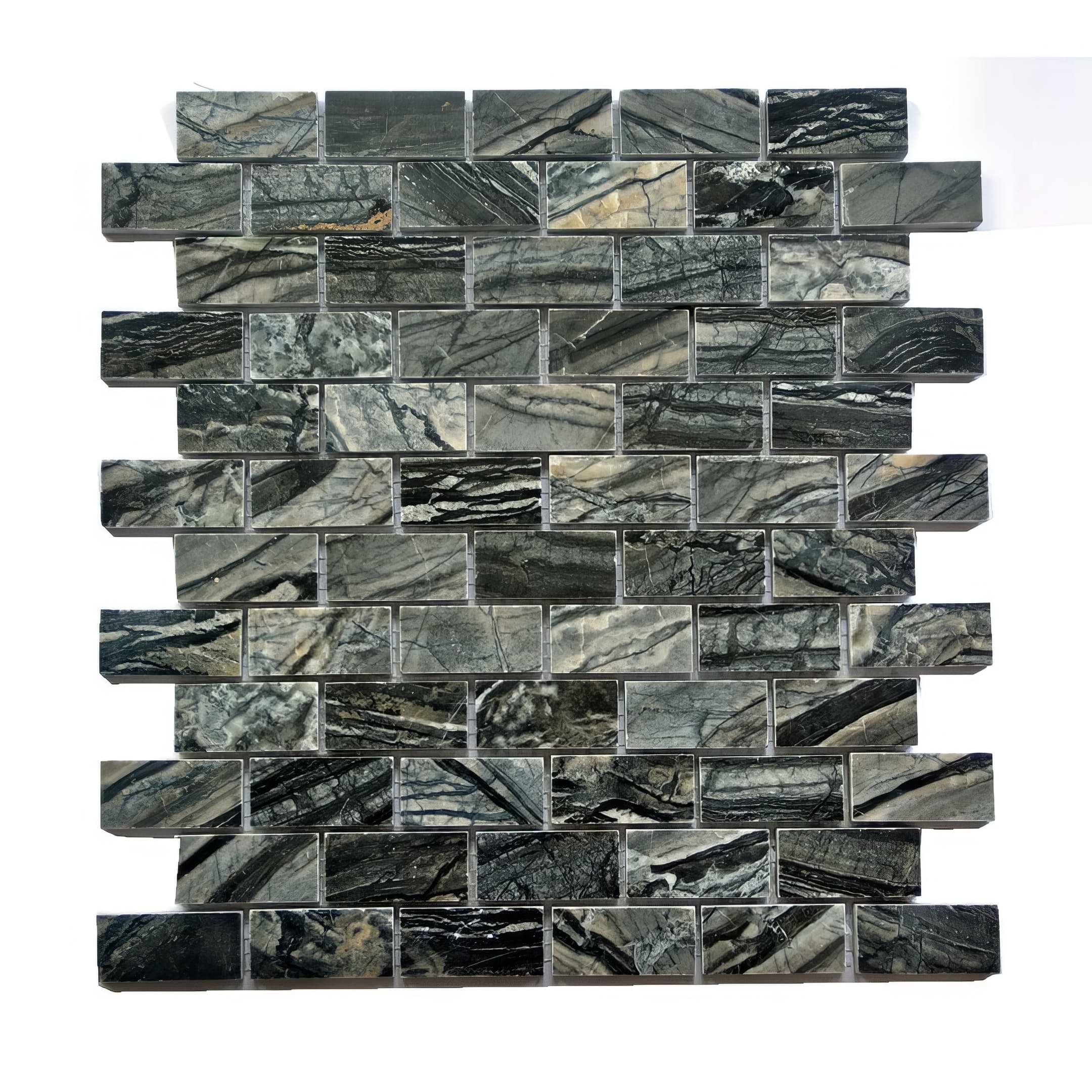 Zebra Polished Stone Mosaics - Hyperion Tiles