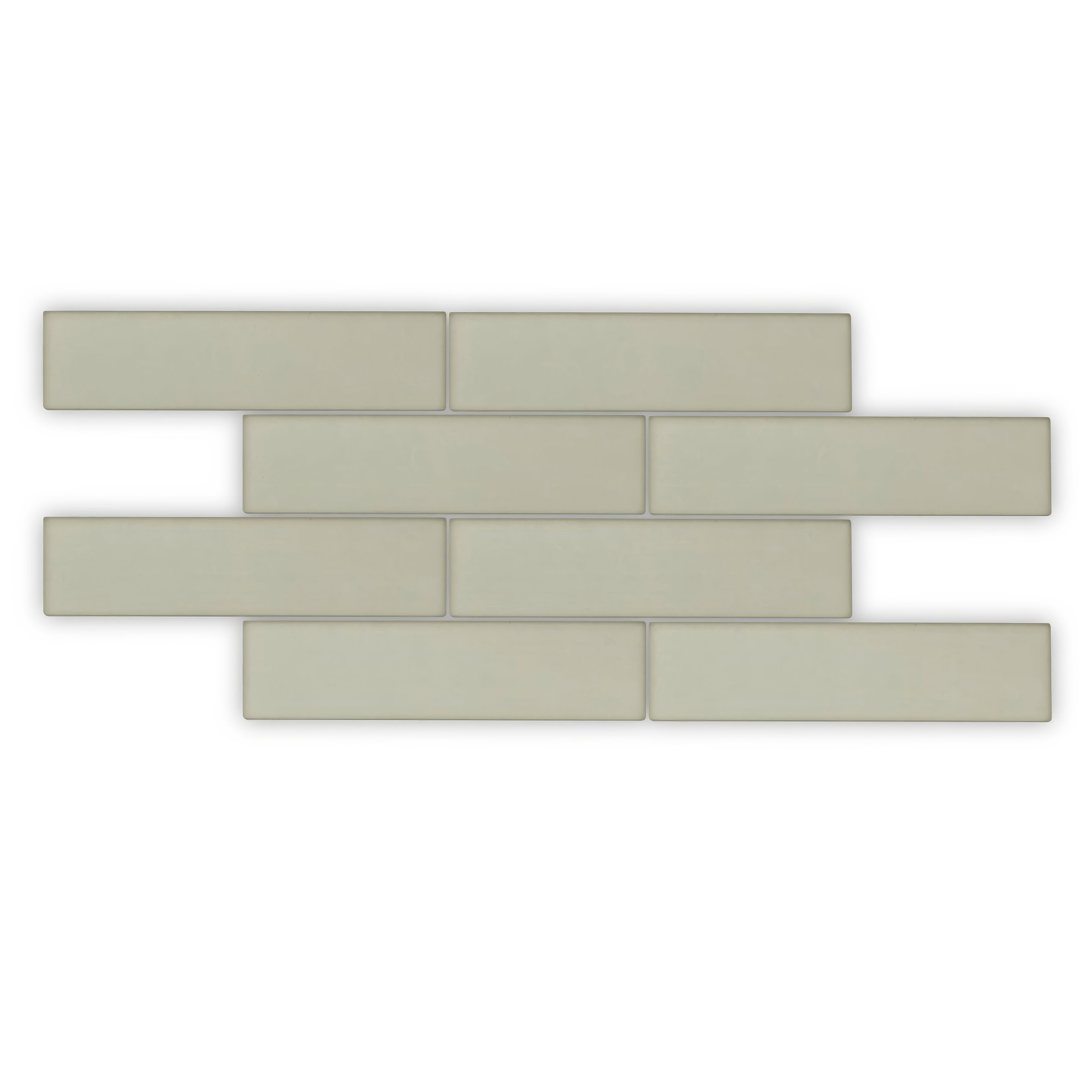 Aurora Abisko Brick Mosaic - Hyperion Tiles - Fired Earth