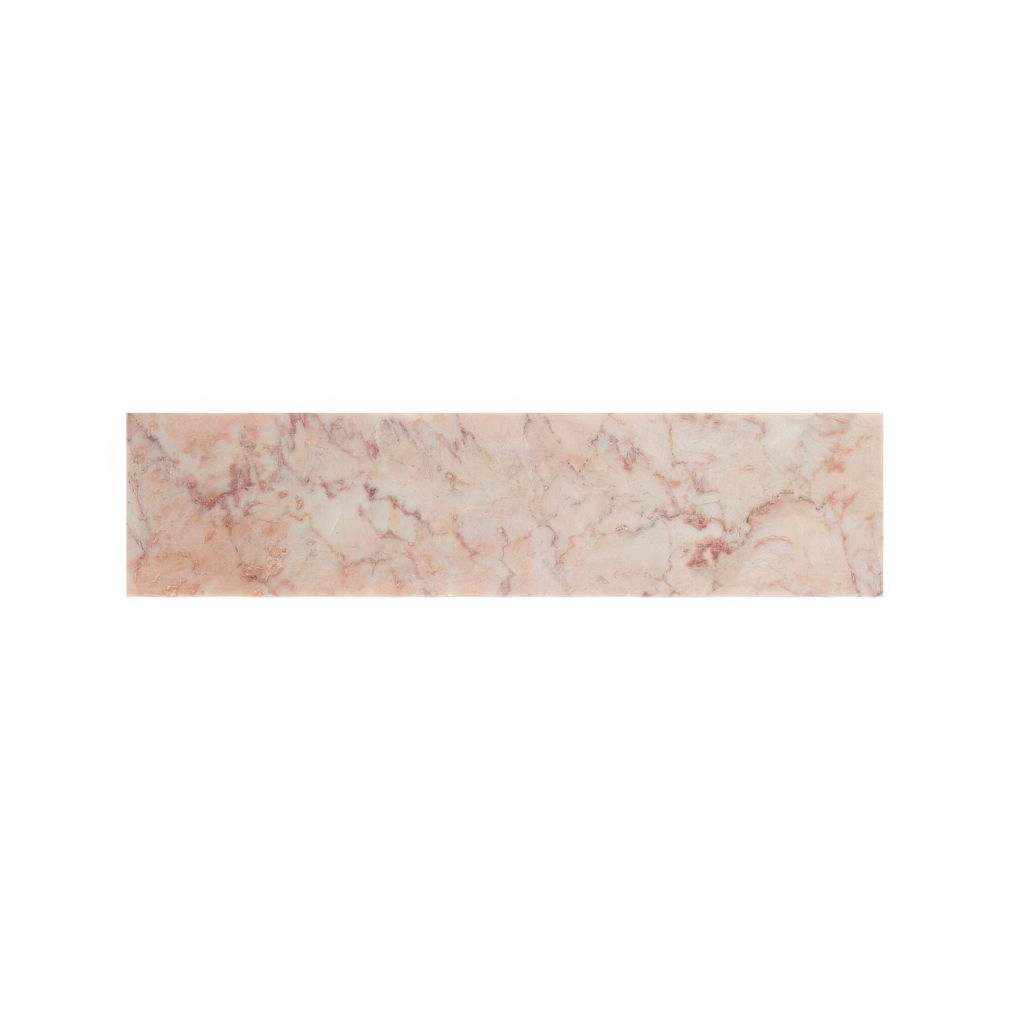 Aegean Pink Marble 7.5 x 30.5cm - Hyperion Tiles