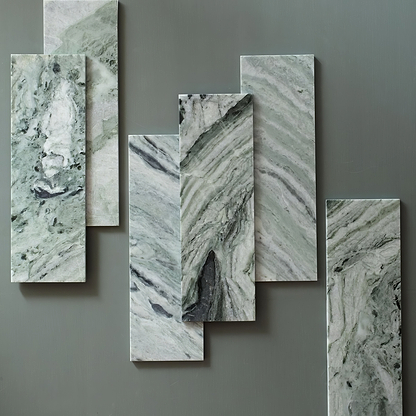 Seaspray Green Marble 10 x 30cm - Hyperion Tiles - Fired Earth