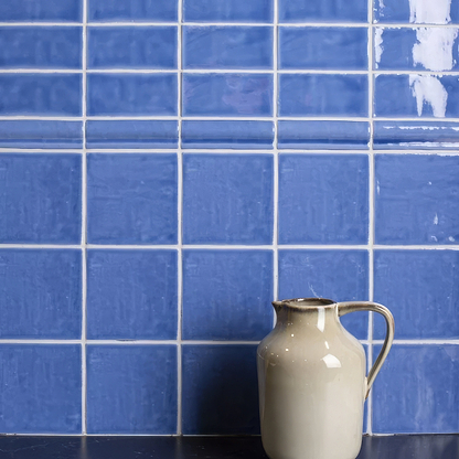 Agapanthus Half Tile - Hyperion Tiles