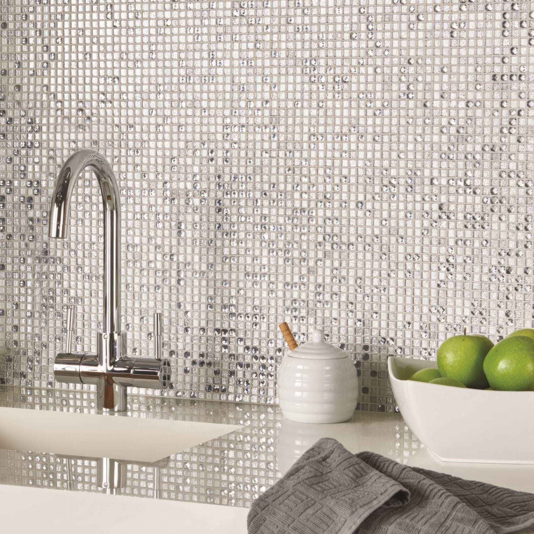 Agra Sparkling Mosaic - Hyperion Tiles