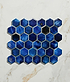 Akazu Porcelain Cobalt Mosaic - Hyperion Tiles