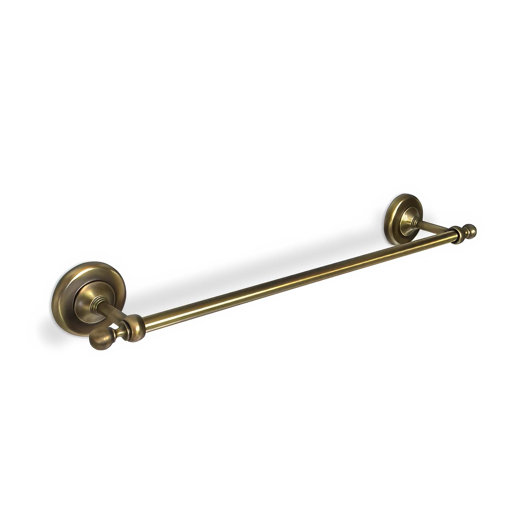 Albany Towel Rail 45cm Aged Brass - Hyperion Tiles