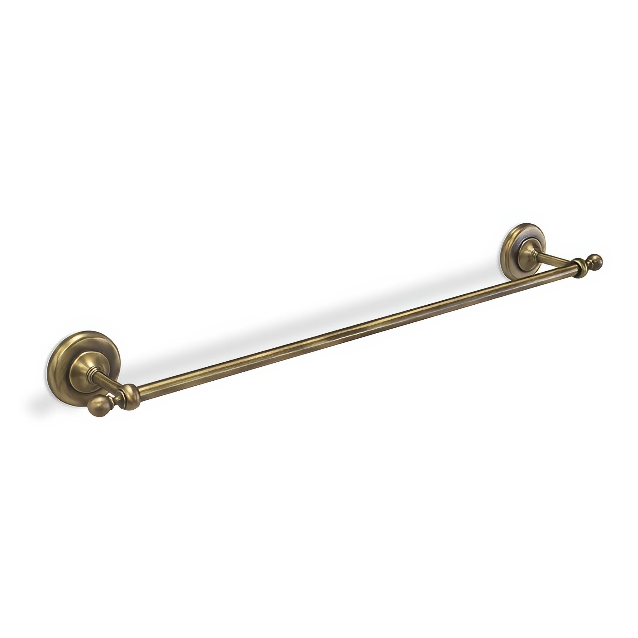 Albany Towel Rail 55cm Aged Brass - Hyperion Tiles