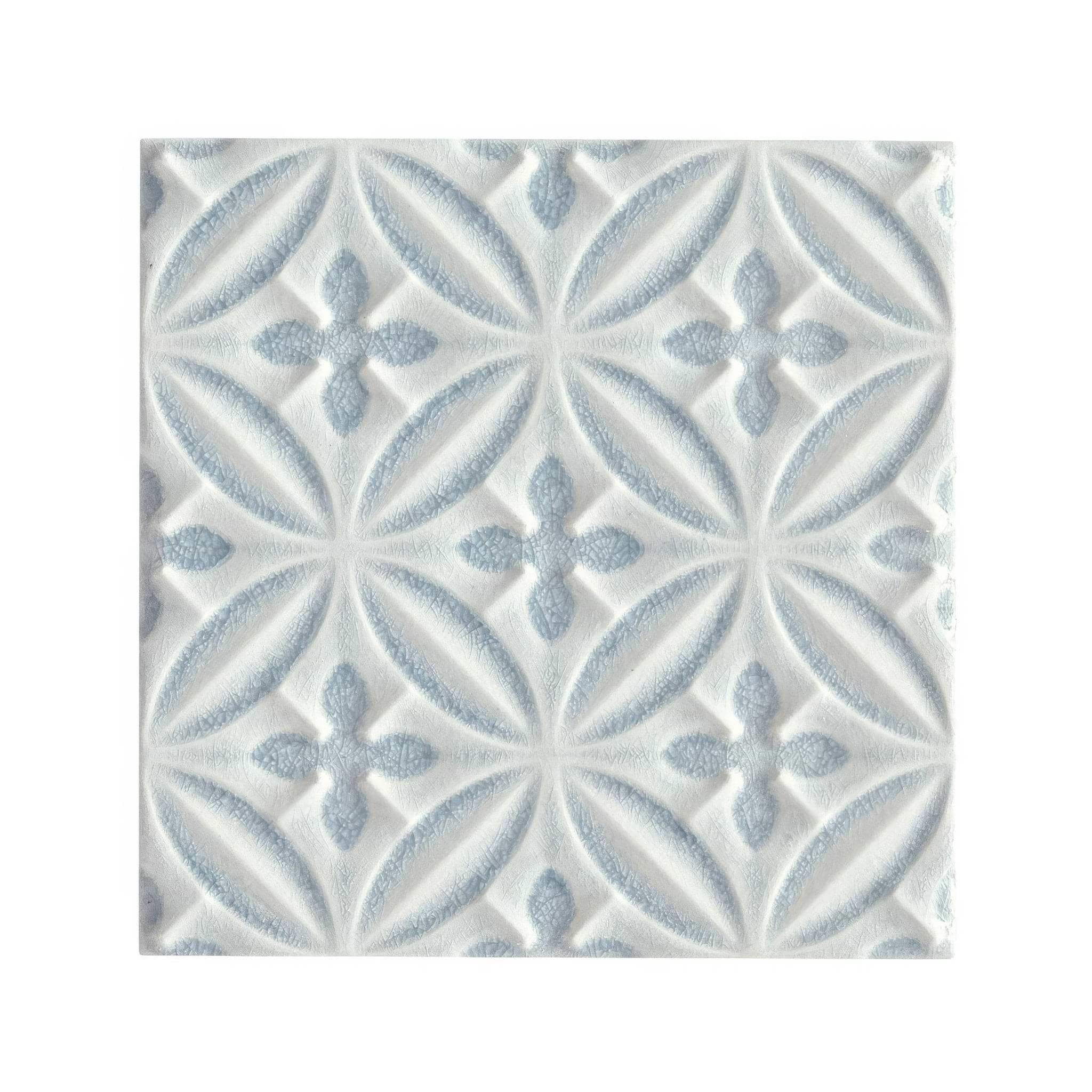 Alhambra Blue Decor 15 x 15cm - Hyperion Tiles