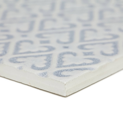 Alhambra Blue Decor 2 15 x 15cm - Hyperion Tiles
