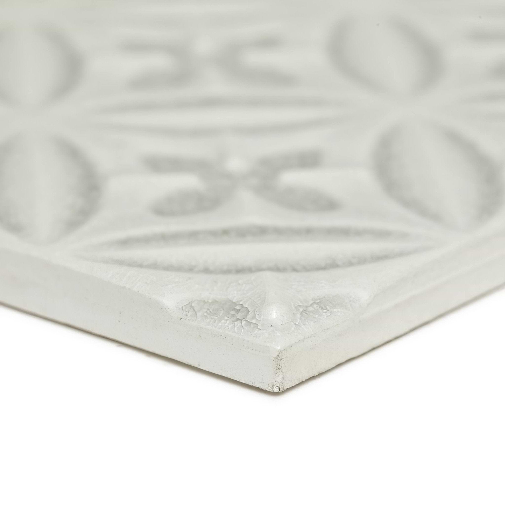 Alhambra Grey Decor 15 x 15cm - Hyperion Tiles