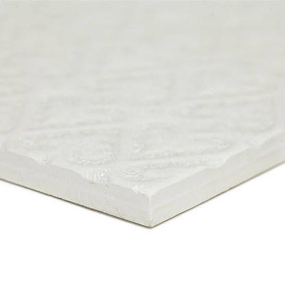Alhambra White Decor 2 15 x 15cm - Hyperion Tiles