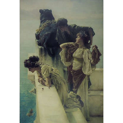 Alma - Tadema: A Coign Of Vantage Masterpiece Tile - Hyperion Tiles