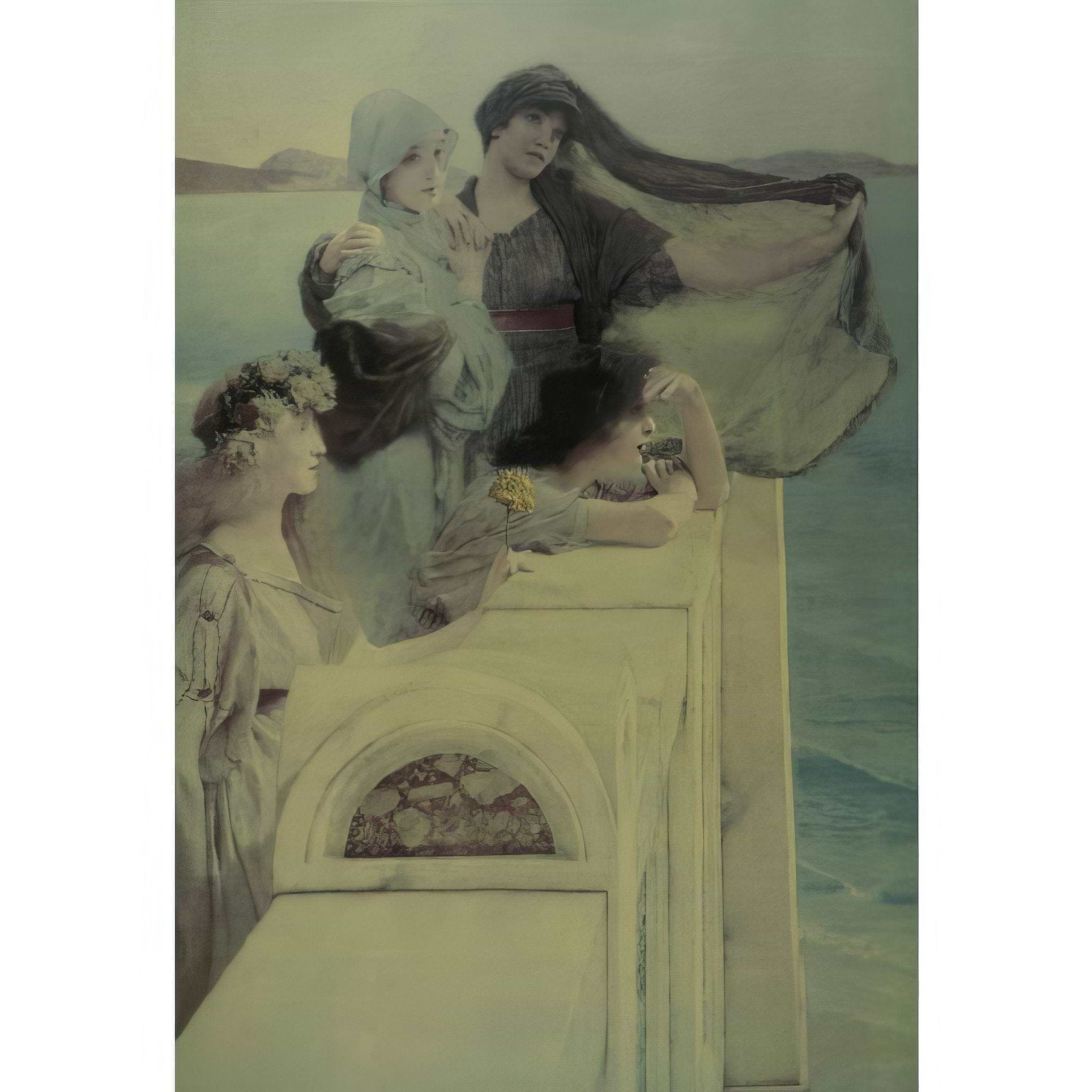 Alma - Tadema: At Aphrodite’s Cradle Masterpiece Tile - Hyperion Tiles