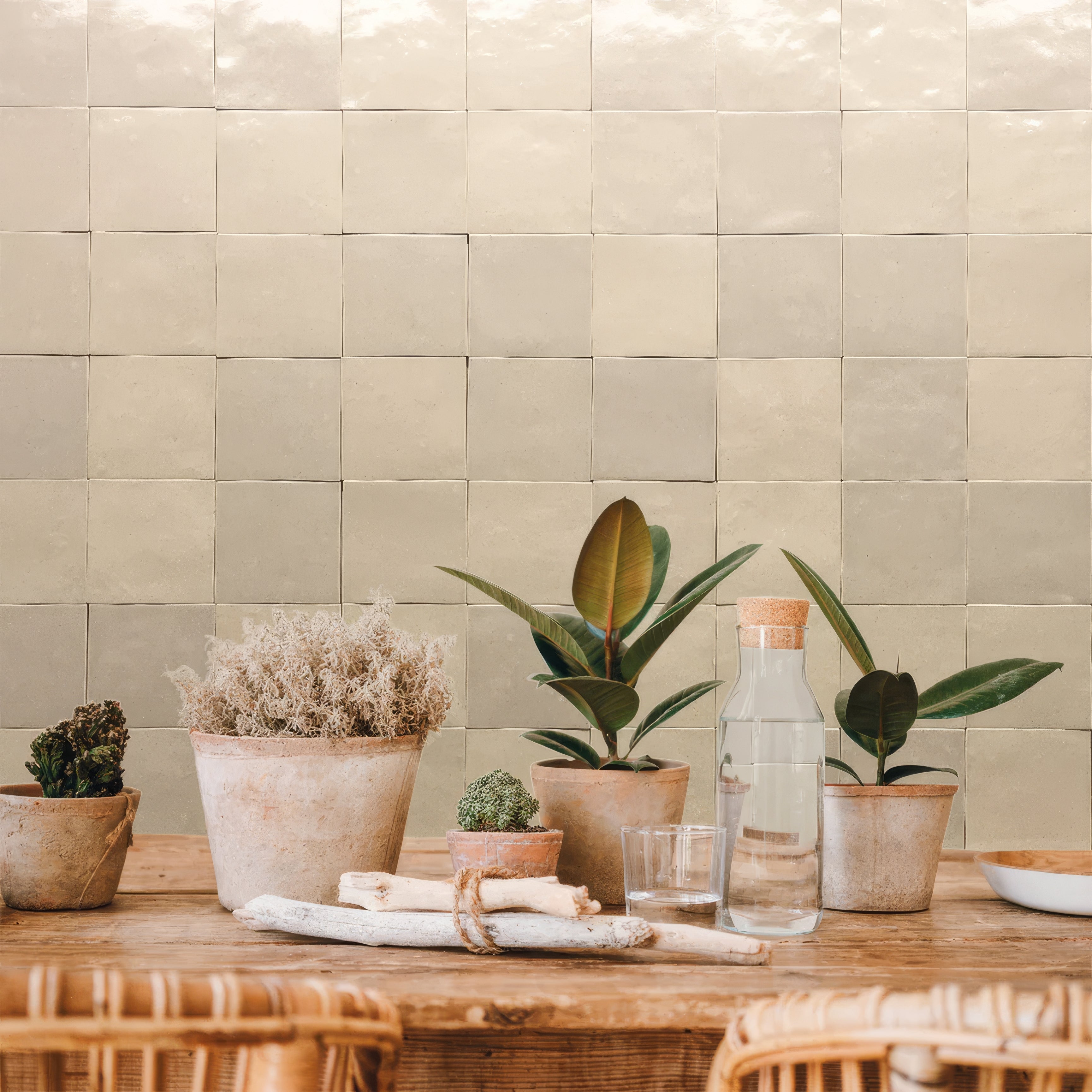 Pearl Ceramic Zellige By Hyperion Tiles