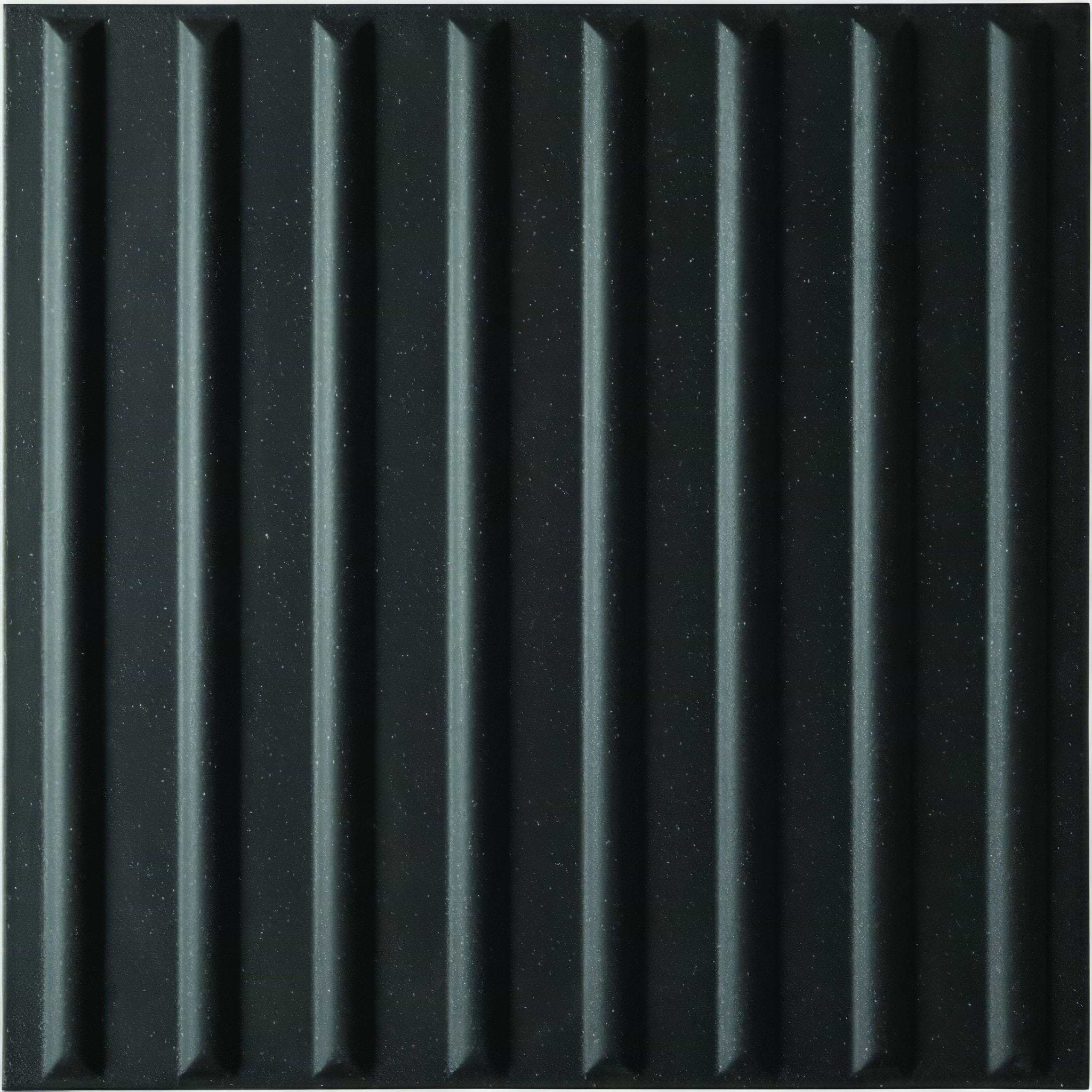 Anthracite Tactile Corduroy Quarry Tile 400x400mm - Hyperion Tiles