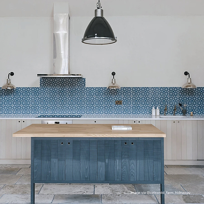 Anthropologie Blue Tile - Hyperion Tiles