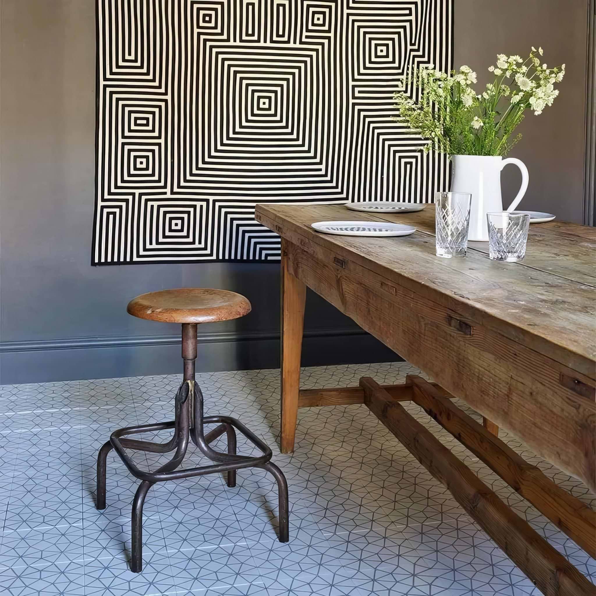 Anthropologie Grey Tile - Hyperion Tiles