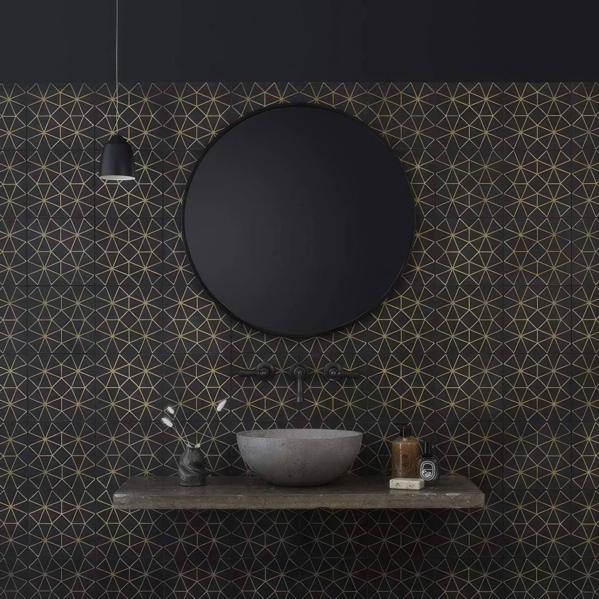 Anthropologie Noir Tile - Hyperion Tiles