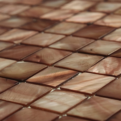Antique Brass 25mm Square - Hyperion Tiles