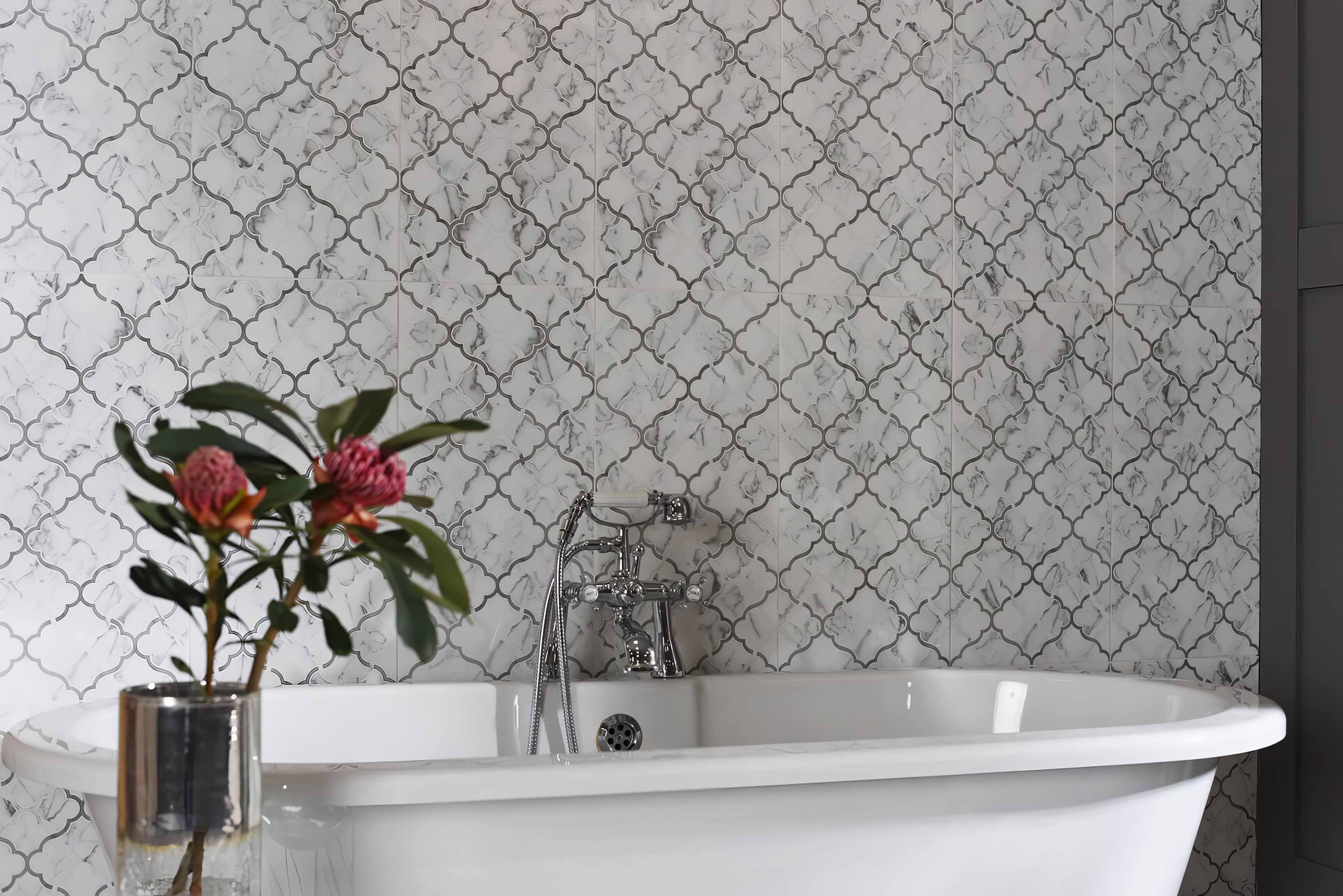 Palazzo Arabo Polished Glazed Ceramic - Hyperion Tiles