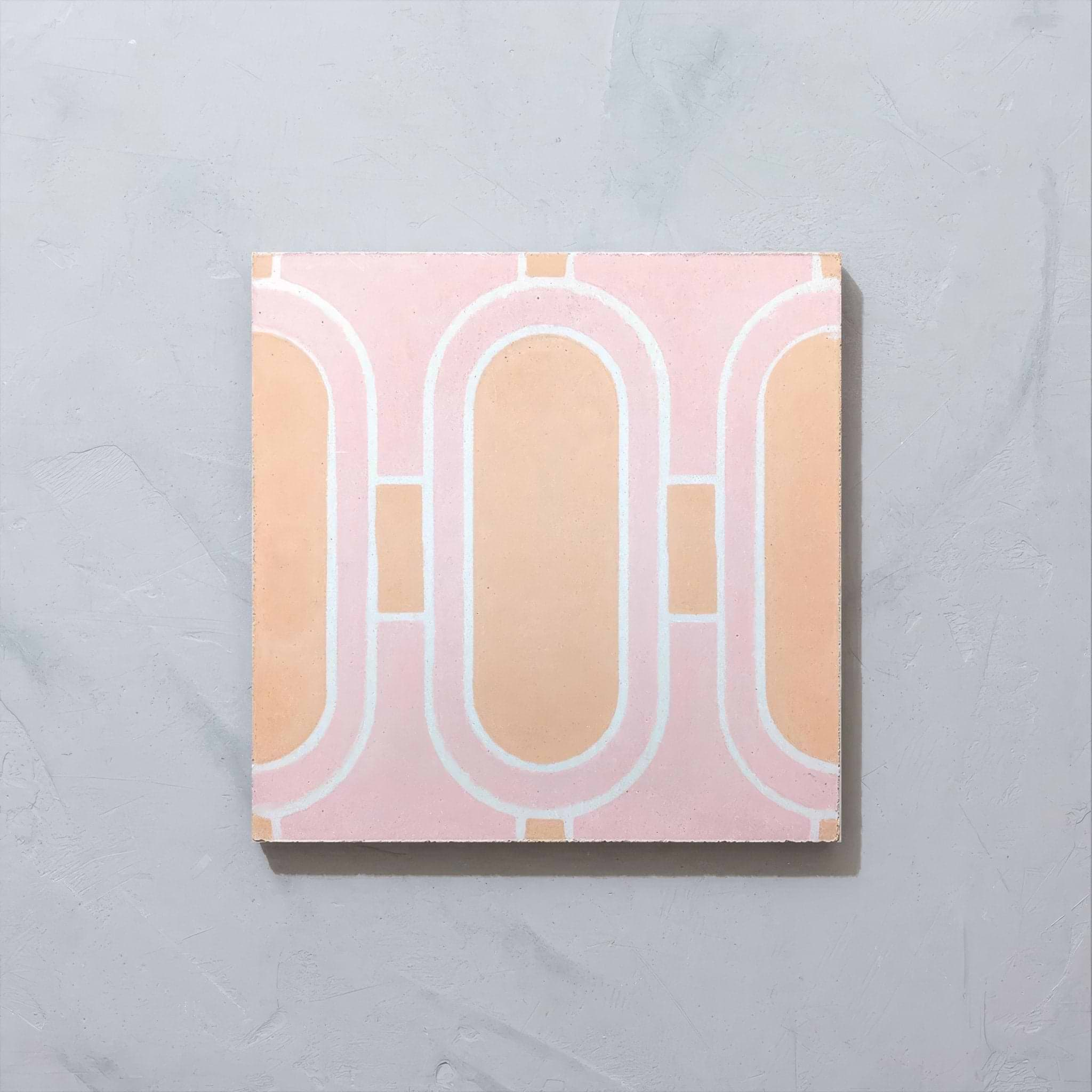 Art Deco Loop Blush Tile - Hyperion Tiles