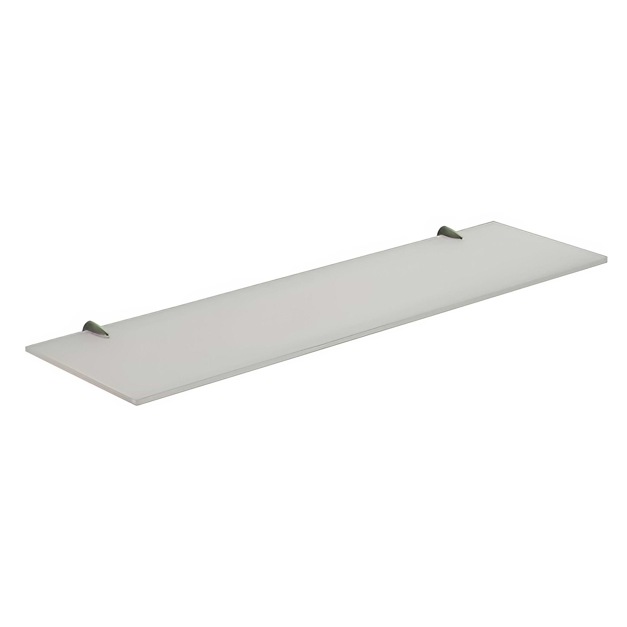 Artemis Glass Shelf 60cm Chrome - Hyperion Tiles