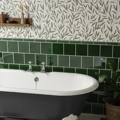 Arts & Crafts Flora Willow - Hyperion Tiles