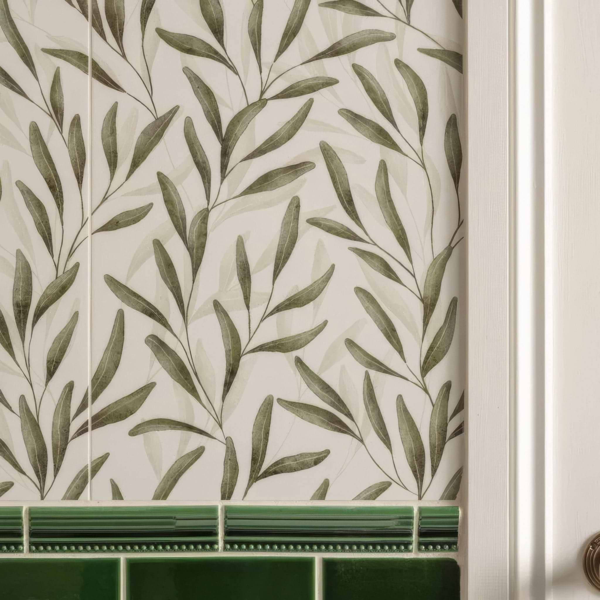 Arts & Crafts Flora Willow - Hyperion Tiles