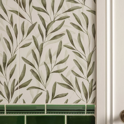 Arts & Crafts Flora Willow - Hyperion Tiles