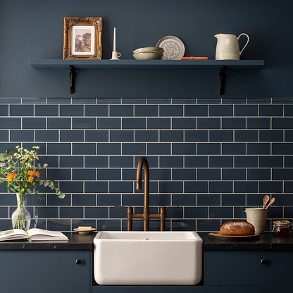 Ascot Blue Albert Moulding - Hyperion Tiles