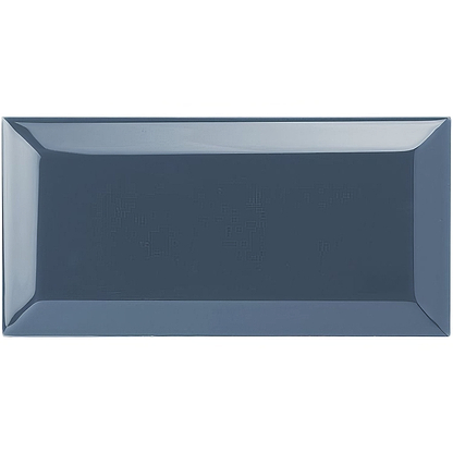 Ascot Blue Metro Bevelled Tile - Hyperion Tiles