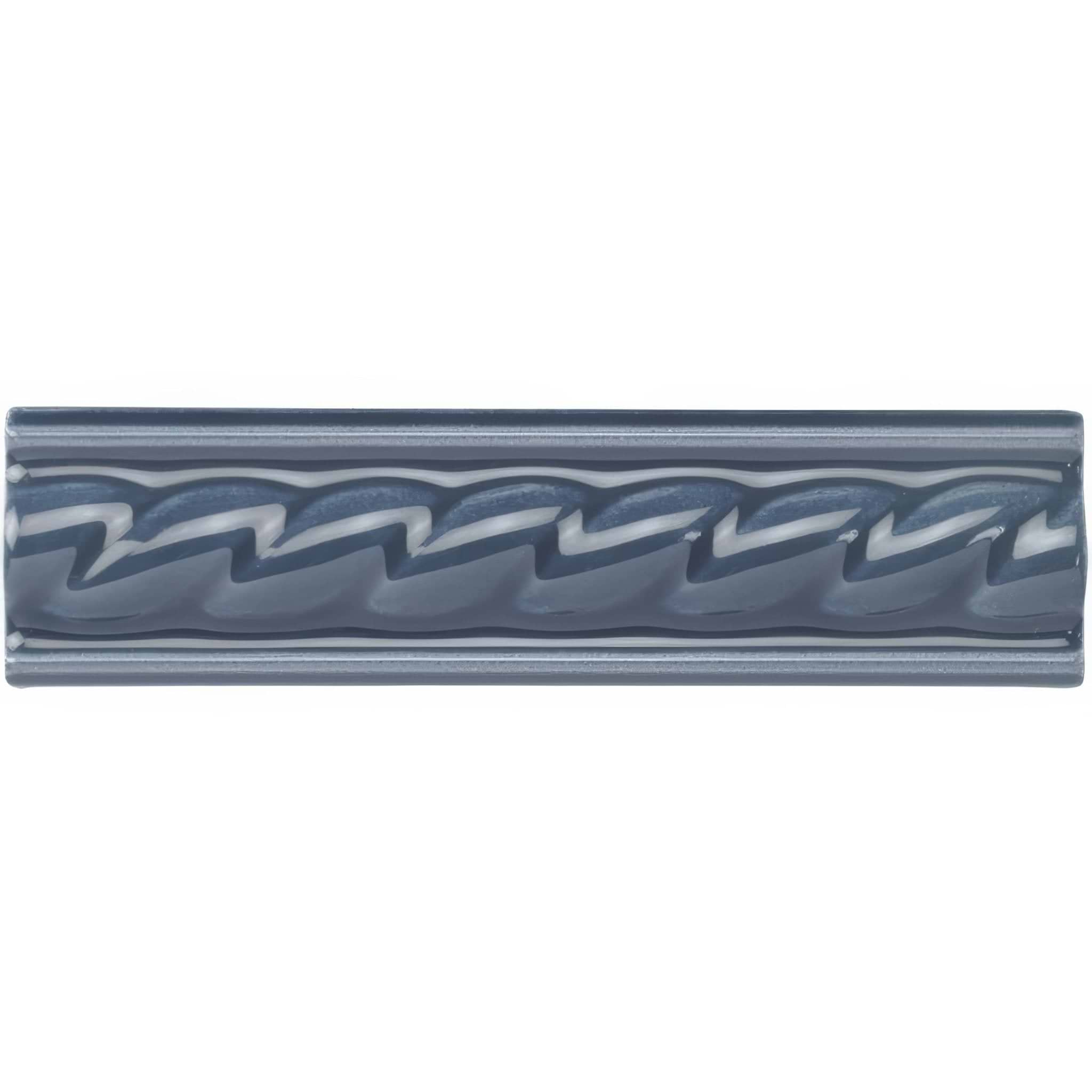 Ascot Blue Rope Moulding - Hyperion Tiles