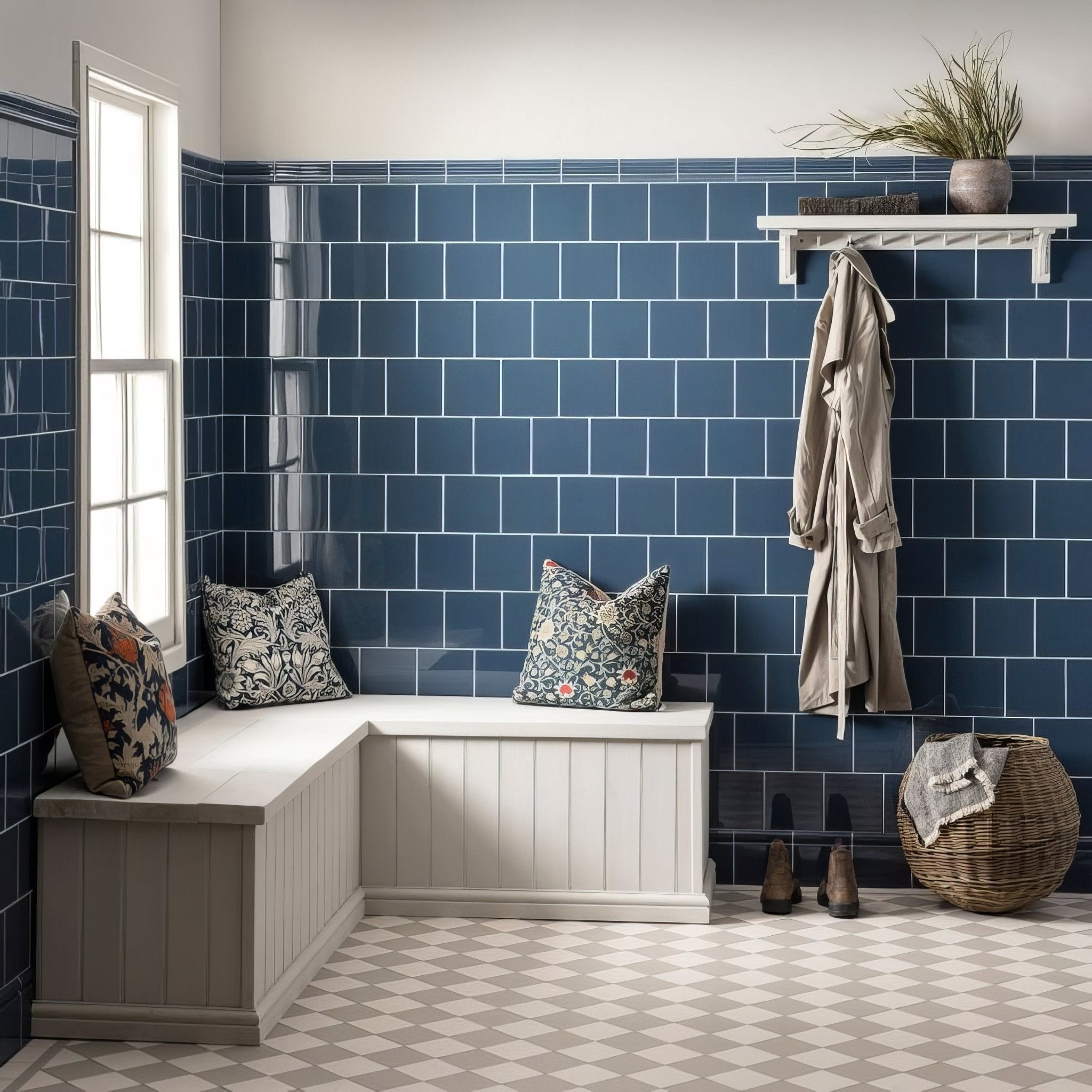 Ascot Blue Sigma Moulding - Hyperion Tiles