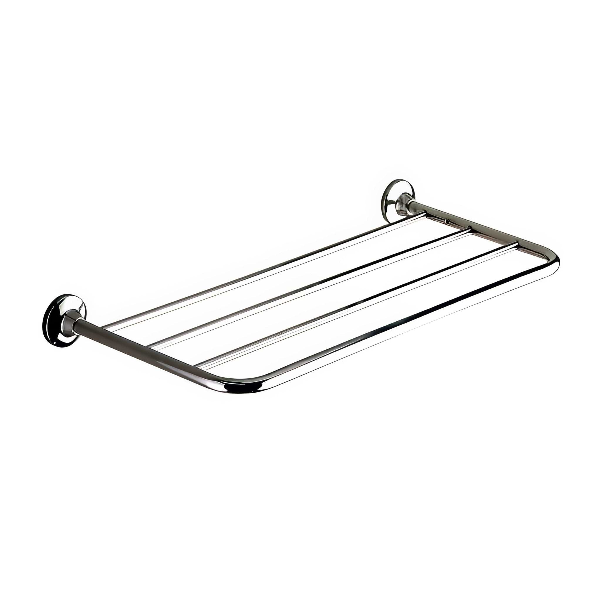 Ascot Towel Rack no Arm Chrome - Hyperion Tiles