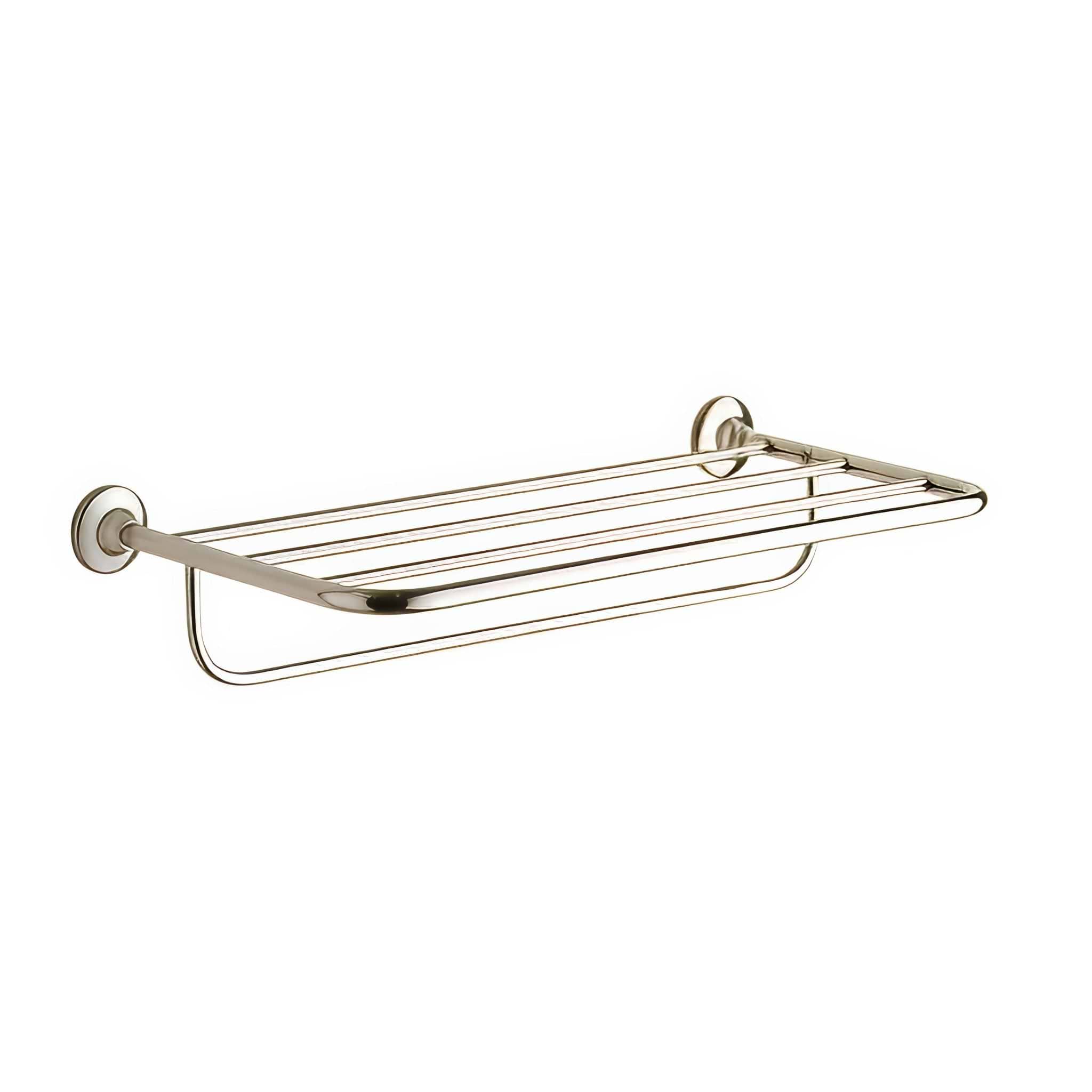 Ascot Towel Rack with Arm Chrome - Hyperion Tiles