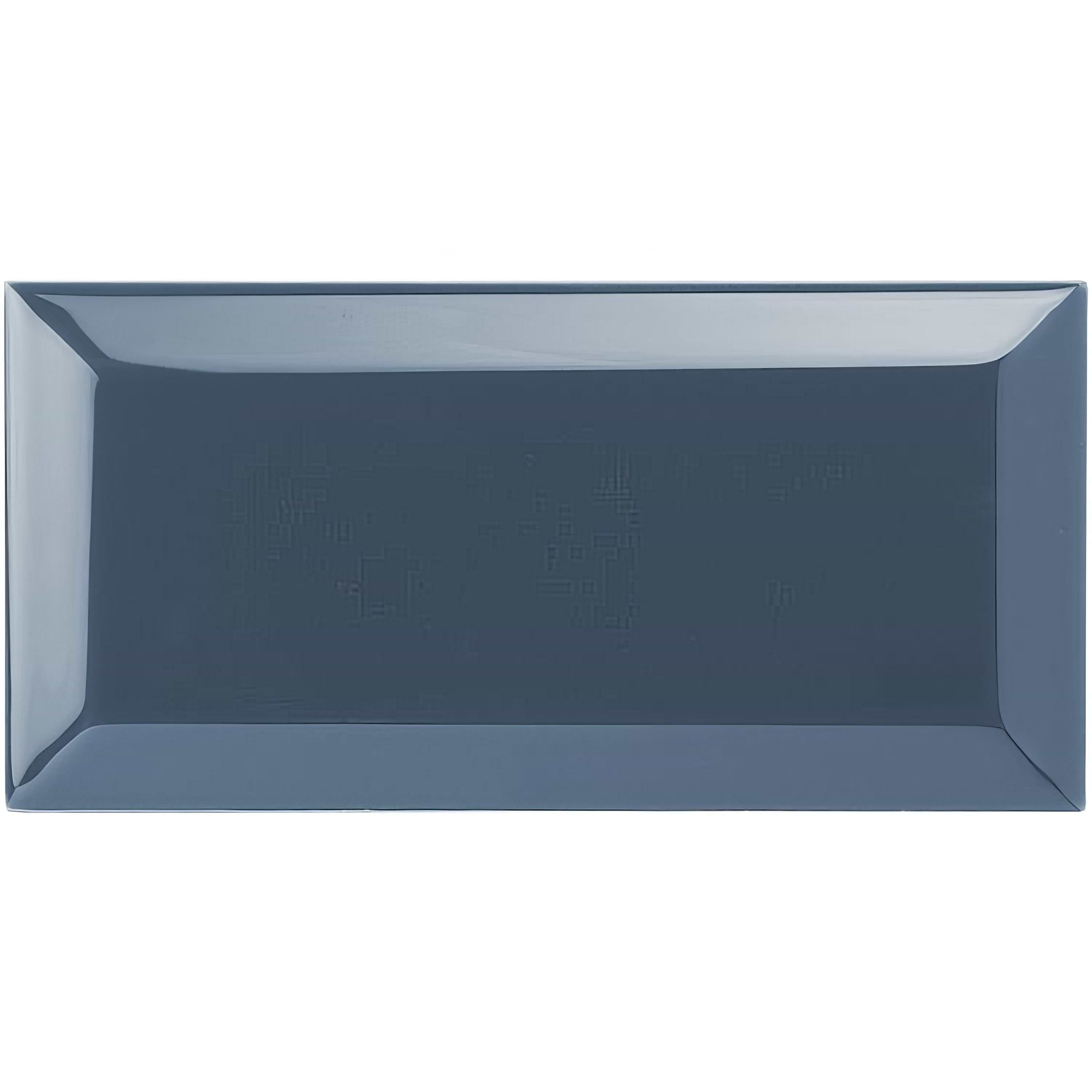 Ascot Blue Metro Bevelled Tile - Hyperion Tiles