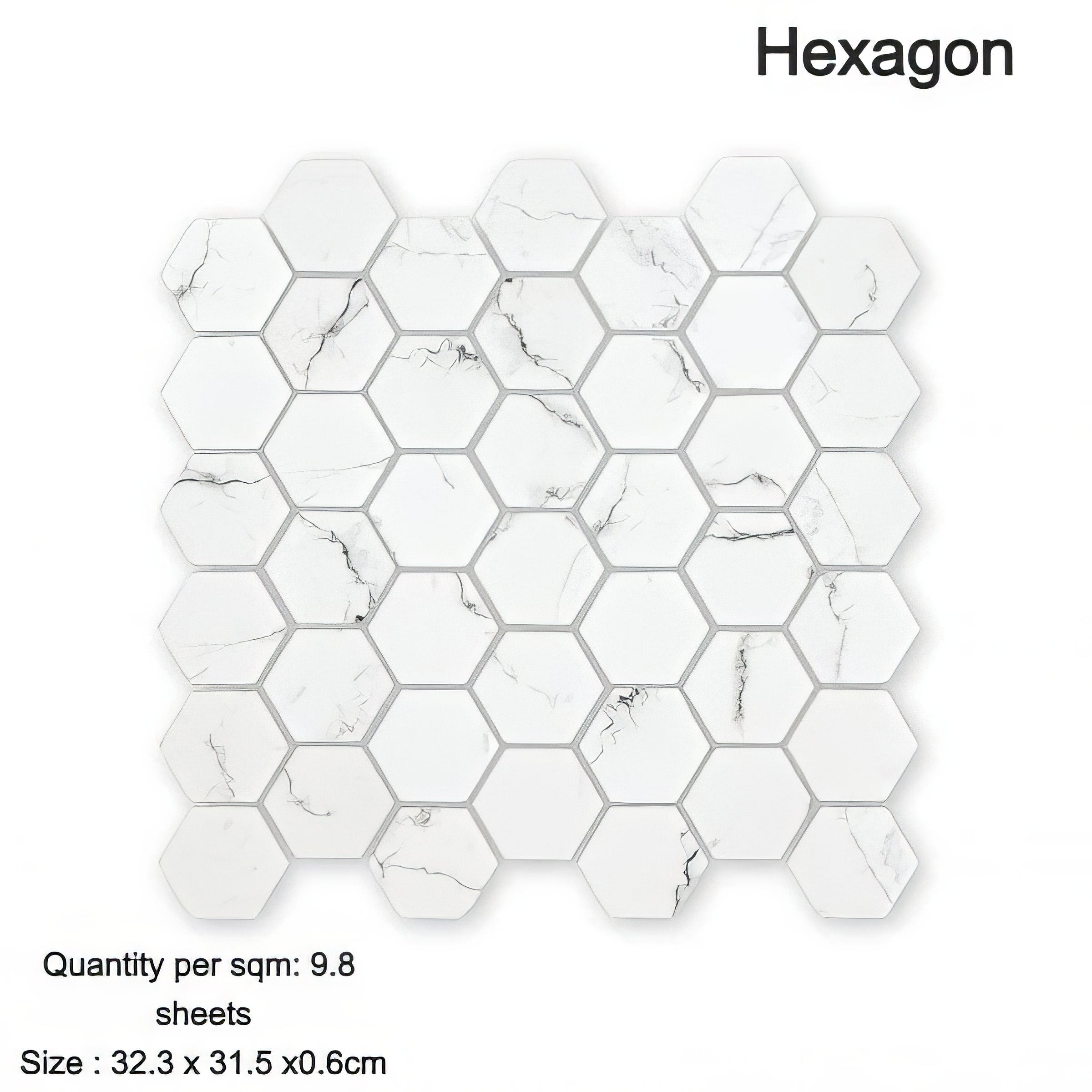 Aspen Hexagon Mosaic