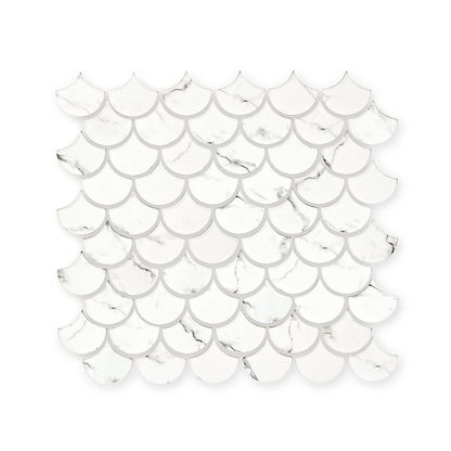 Aspen Scallop Mosaic - Hyperion Tiles