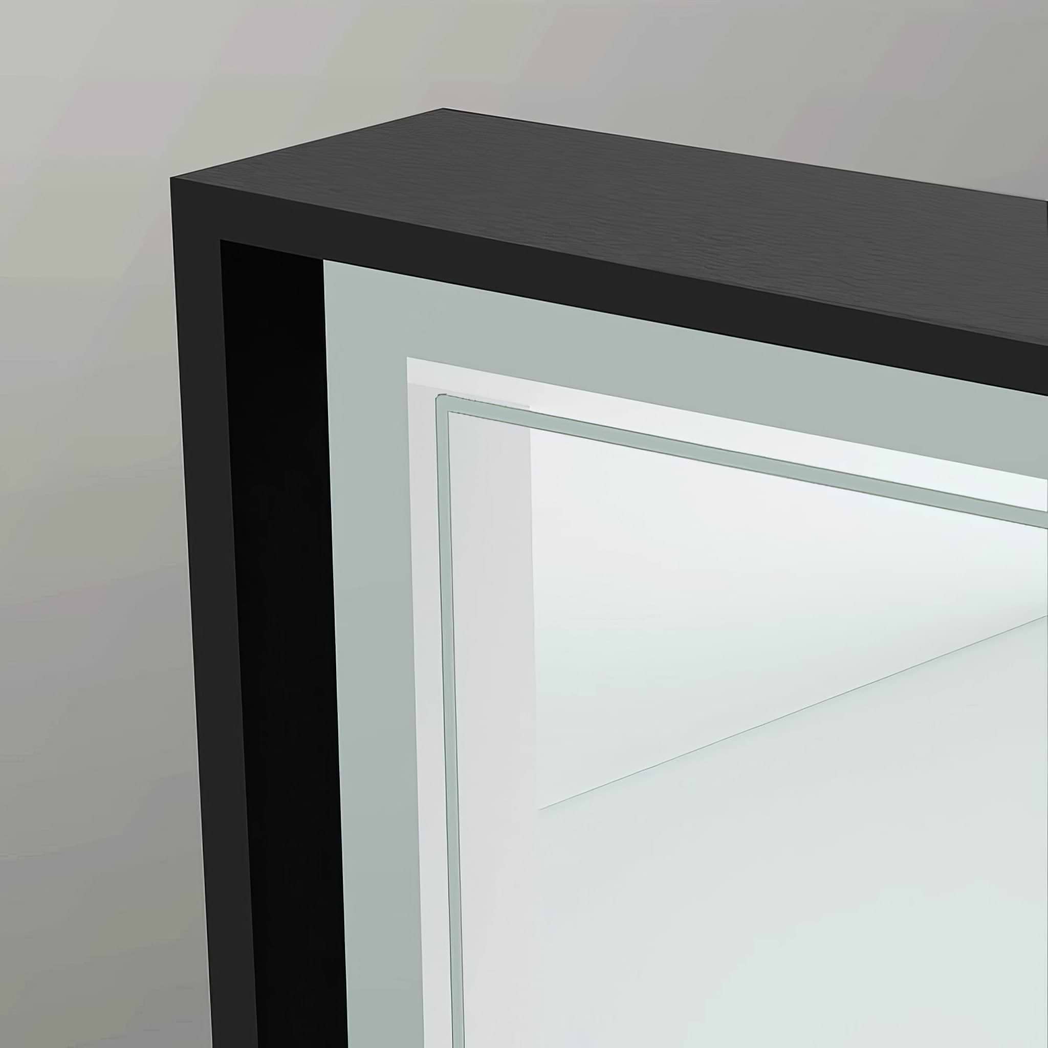 Astoria Mirror 75 Black - Hyperion Tiles