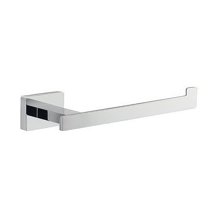Atena Open Roll Holder Chrome - Hyperion Tiles