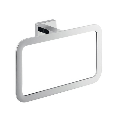 Atena Towel Ring Chrome - Hyperion Tiles