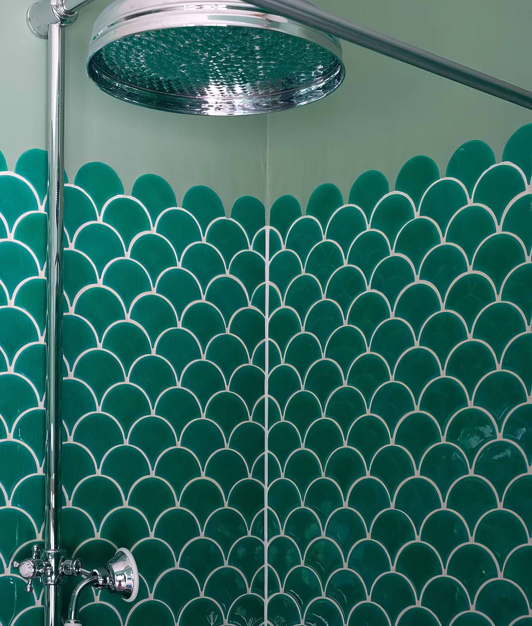 Atlantis Porcelain Mosaic Emerald - Hyperion Tiles