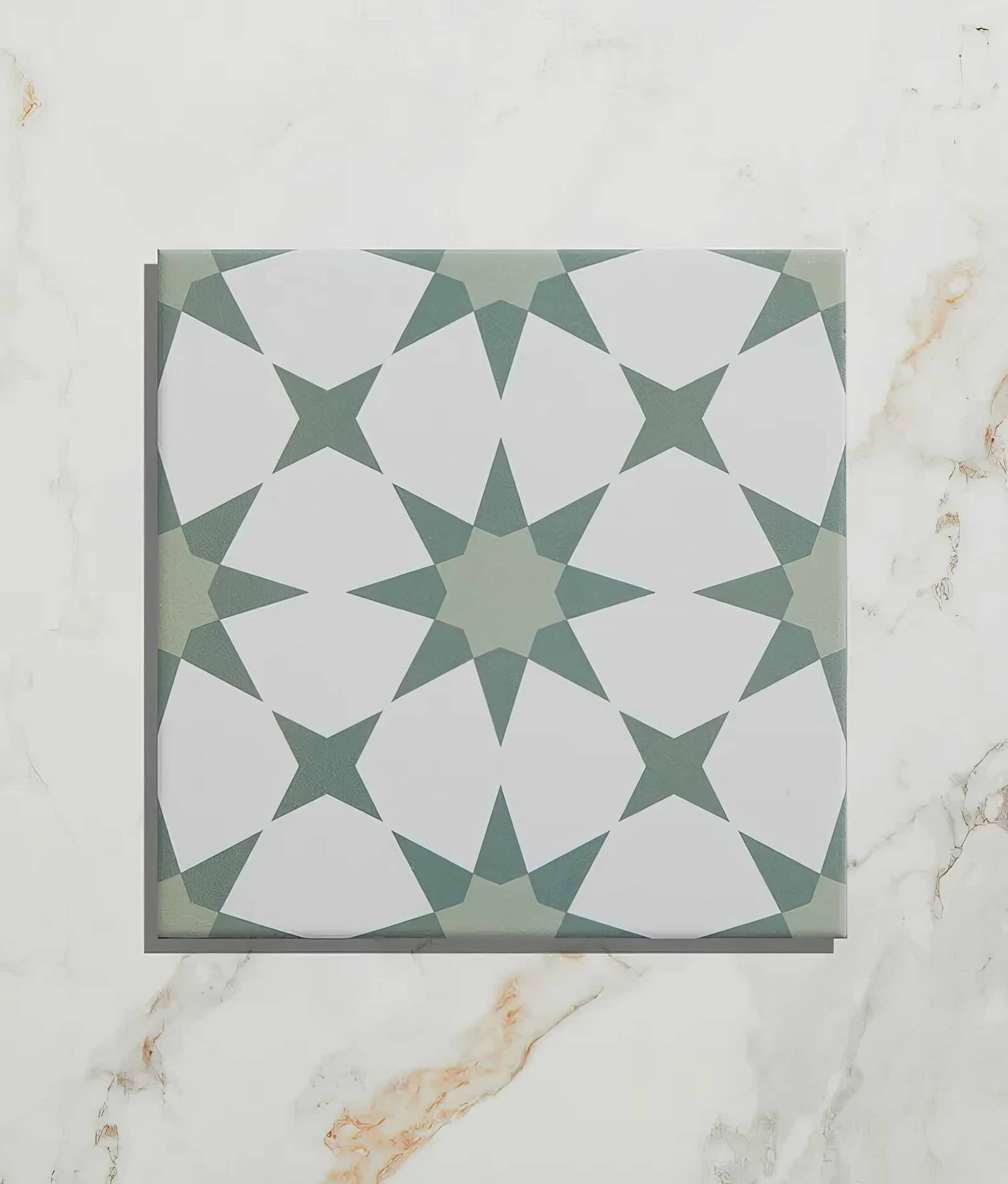 Atlas Porcelain Green - Hyperion Tiles