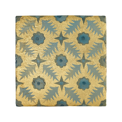 Neisha Crosland Atlas Pine Flower Nile - Hyperion Tiles - Fired Earth